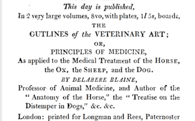Eighteenth Century Veterinary Care